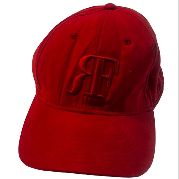 Roger Federer Red 3D embroidery Tennis Hat American Needle LOGO adjustable snap - Picture 1 of 11
